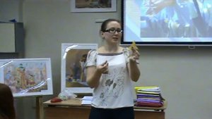 Открытый урок по ДПИ.  Нарцисс из фоамирана.