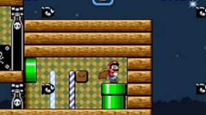 Super Mario Flash 2 Custom Level - Airship Fortress (Dedicated to sonic47central)