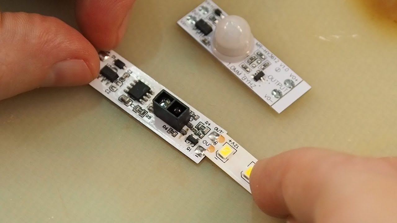 Бесконтактные выключатели для светодиодной ленты. смотреть онлайн