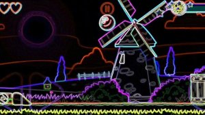 Анимационный мультфильм 3D: Красный шар и Черные квадраты