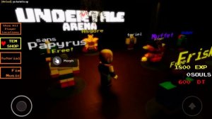 yoo this gme is cool (Undertale: Arena)