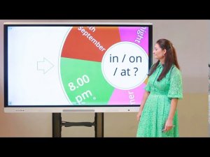 6 класс. Английский язык. Prepositions of time