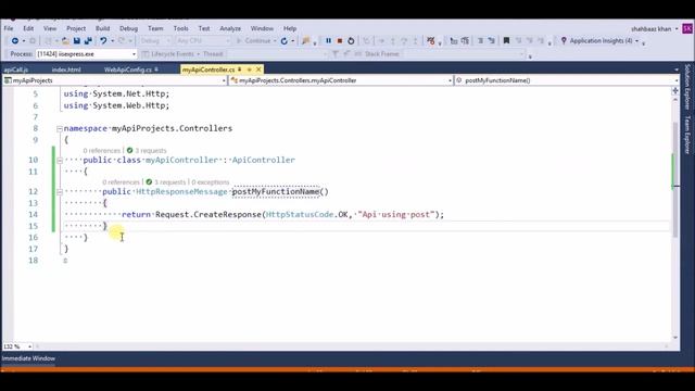 Creating And Consuming WebAPIs using C#, JQuery and AJAX