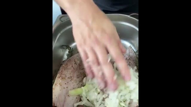 Шашлык из скумбрии