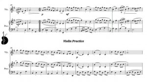 Suzuki Violin Book 1 | Minuet 2 | Piano Accompaniment | PPM = 85