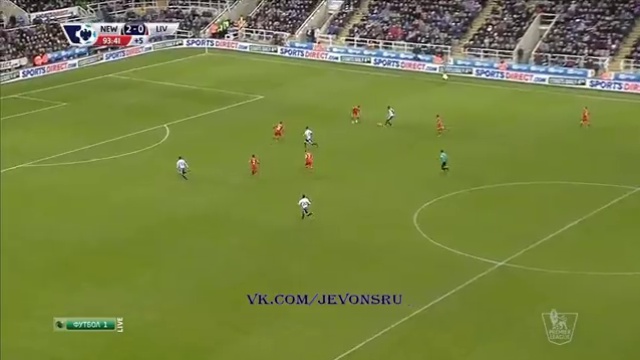 Ньюкaсл - Ливeрпуль 2-0 Вeйналдум