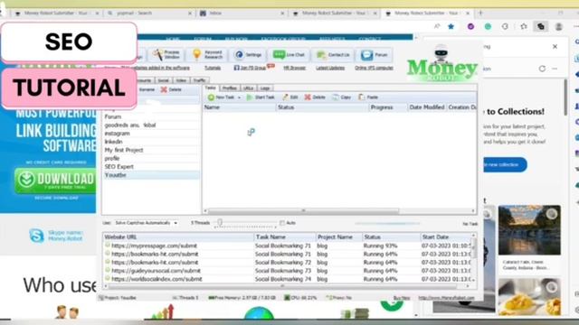 Worlds No. 1 Backlinks Creater Tool   Link Building SEO Tool  Money Robot in Free With My Tricks
