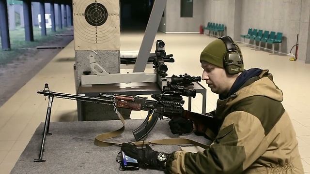 Тест LEGAT 335 на пулемёте A&K RPKM смотреть онлайн