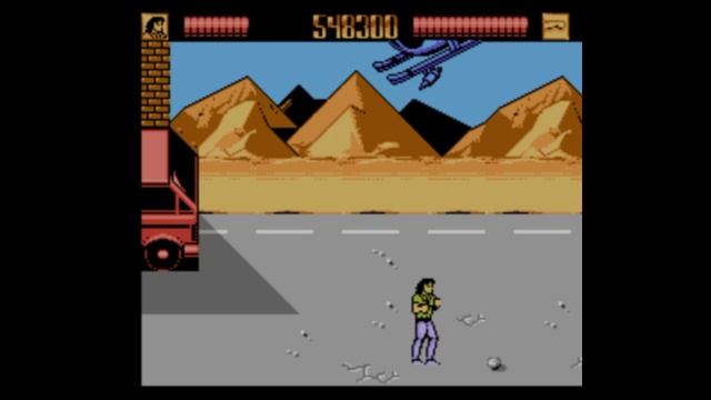 Dendy (Famicom,Nintendo,Nes) 8-bit Lethal Weapon Level 3 Stage 3 Прохождение