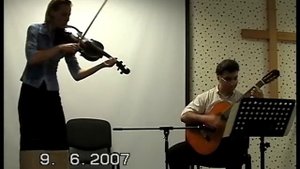 Liebertango by A. Piazzolla Duo Olga Wagner & Kacha Metreveli