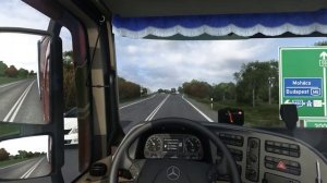 Euro Truck Simulator 2 | ETS2 1.46 | Mercedes Benz Actros MP3 V8 | Brod (HR) to  Gyor (H)