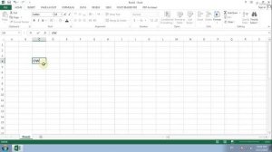 Excel 2013 basics Part I