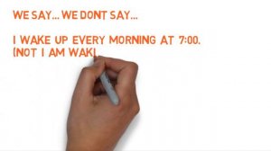 Present Simple and Present Continuous For Kids - Grammar and Vocabulary LEVEL 1