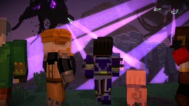 Minecraft: STORY MODE Episode 4 Part 2 - A Block and a Hard Place смотреть онлайн