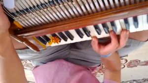 Аккорды гармошка киртан. Харе Кришна/Hare Krishna. Chords Maha mantra kirtan harmonium tutorial 3