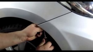 Как  снять бампер Hyundai Солярис