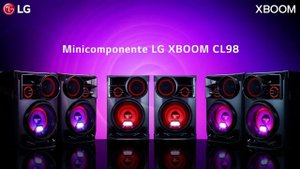 Minicomponente LG XBOOM CL98 | Arma una fiesta a otro nivel