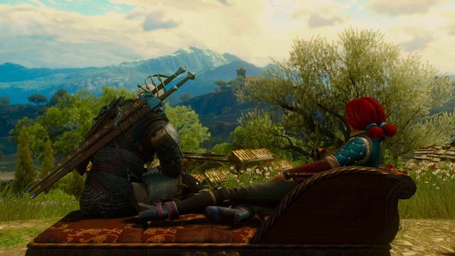 Witcher 3 OST  A Wanted Sorceress  Geralt  Triss Novigrad Romance Theme   1 Hour Version
