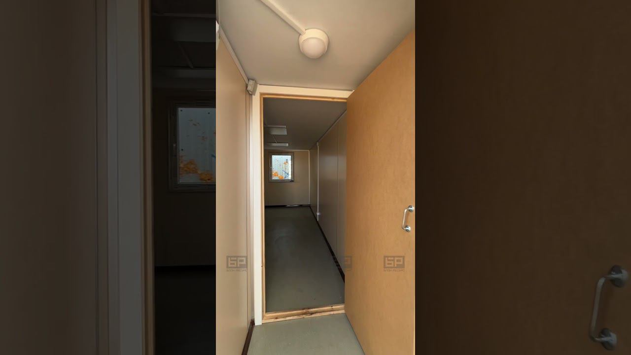 Бытовка БК-3 в бежевых ЛДСП смотреть онлайн