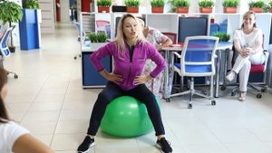 Мастер класс «Фитбол» Абузярова Ольга Владимировна