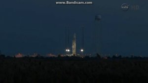 Запуск ракеты Антарес. Неудача. - Antares rocket launch. Fail.