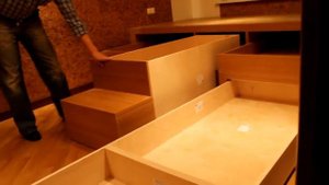 Подиум с выкатной кроватью