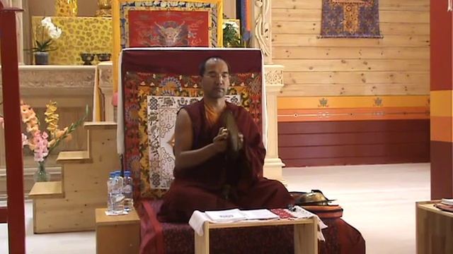 Дневная практика с цогом Тринлей Нингпо с цогом Лама Тензин день 4 сессия 3 2 Тубтен Линг 2015 смотреть онлайн