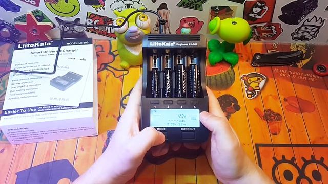ОБЗОР И ТЕСТ УМНОЙ ЗАРЯДКИ LIITOKALA LI-500. смотреть онлайн