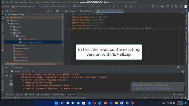 How to fix Android Studio: Failed to apply plugin 'com.android.internal.application' | Flutter смотреть онлайн