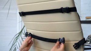 Поясничная подушка ForErgo для поясницы, спины на автомобильное кресло в машину, на офисный стул