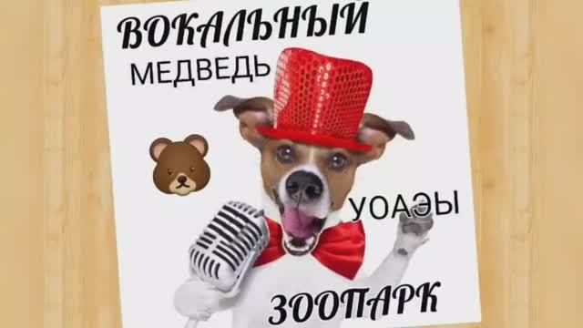 Вокальный ЗООПАРК ?Медведь?Объем и Мощь голоса в Грудном регистре?