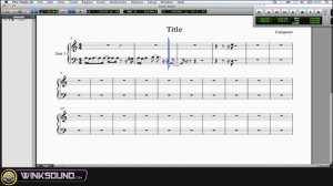 Pro Tools: How To Use the Pencil Tool in the Score Editor | WinkSound