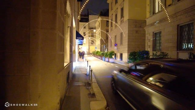 Walking in Milan Shopping Street Christmas 2020 The Most Expensive Street - Via Montenapoleone смотреть онлайн