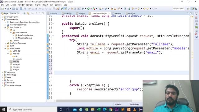 DATABSE CONNECTION PART  - 2 | HOW TO STORE DATA IN DATABASE ? |  WITH PRACTICAL IN DEEP LEVEL.