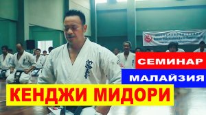 Киокусинкай.Семинар Кенджи Мидори(Малайзия)