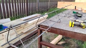 Заливка свай ( свайно- ростверковый фундамент) Тлеубаев Мухаметжан Ахметович