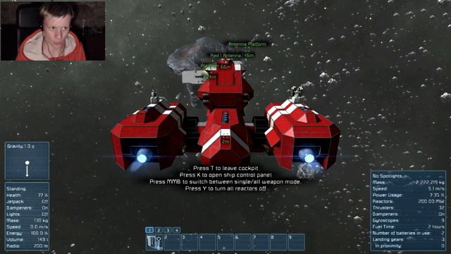 Let's play Space Engineers: Инженеры-выпускники путяги смотреть онлайн