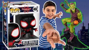 ЯРИК И РАСПАКОВКА ЧЕЛОВЕК-ПАУК МАЙЛЗ МОРАЛЕС FUNKO POP: ВСЯ КОЛЛЕКЦИЯ SPIDER MAN И ЗЕЛЁНЫЙ ГОБЛИН!