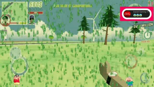 Shinchan Surviving in Flood in Dude Theft Wars | Sasti Gta V смотреть онлайн