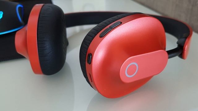 ▶️ BASEUS ENCOK D01 - WIRELESS HEADPHONES RED смотреть онлайн