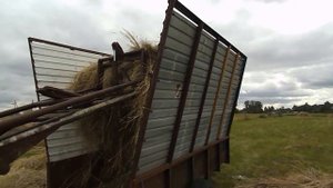 Самодельный стогомет-погрузчик