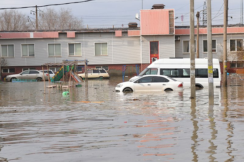 В затопленных районах Оренбургской области восстановили электроснабжение / События на ТВЦ
