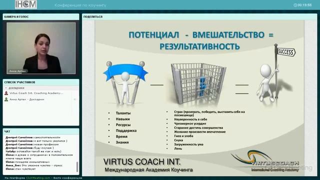 Коучинг для руководителей | Академия Коучингa Virtus Coach Int. | Конференция по коучингу