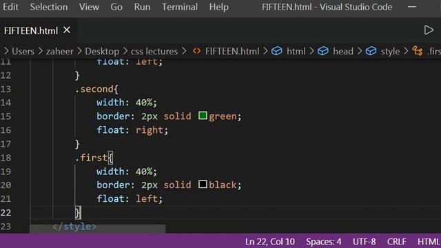 #15 CSS clear tutorial in Hindi / urdu | CSS clear and float for beginners in hindi