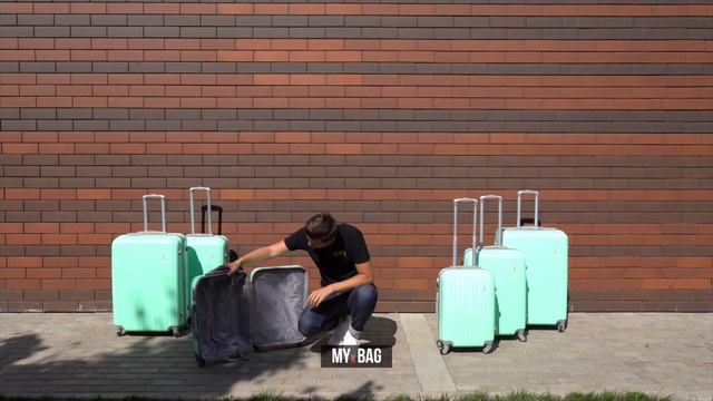 Чемодан MYxBAG - детальный обзор + краш тест!