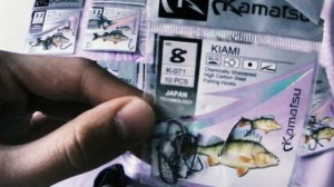Купил рыболовные крючки KAMATSU KIAMI c AliExpress
