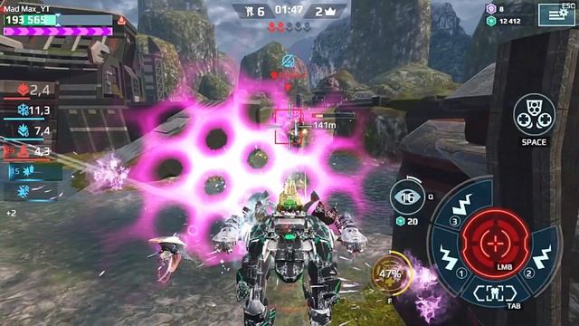 ТЕПЕРЬ ИГРАЮ БЕЗ ДОНАТА / WAR ROBOTS 1,5 млн СЕРЕБРА ЗА БОЙ смотреть онлайн