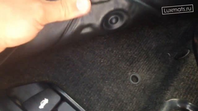 3D автомобильные коврики в салон Toyota Corolla e150 (Тойота Королла е150) 2007-2012 Luxmats.ru