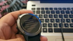 Garmin FENIX 6 Sapphire (серый с черным ремешком)