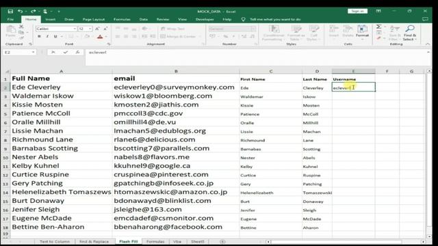 How to Split Cell in Ms Excel смотреть онлайн